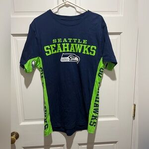 Seattle Seahawks Green Majestic Tshirt